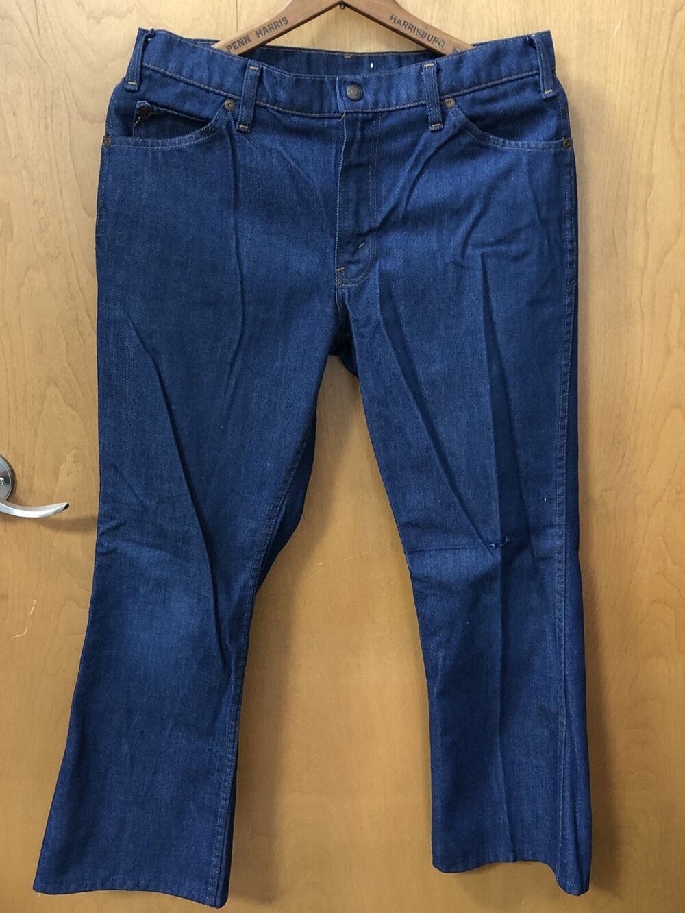 Vintage JC Penney Denim Jeans Size 16 Husky Boot Cut 30x34 Pants 25 Inch Inseam